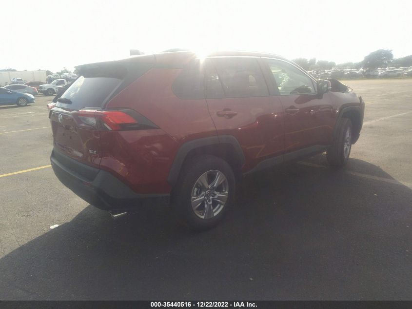 2022 TOYOTA RAV4 XLE VIN: 2T3W1RFV1NW231281