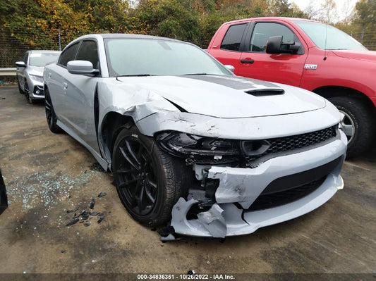 2021 DODGE CHARGER SCAT PACK VIN: 2C3CDXGJ2MH640807