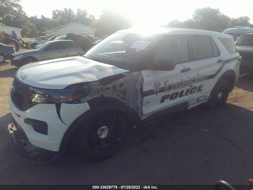 2021 FORD POLICE INTERCEPTOR VIN: 1FM5K8ABXMGC21287