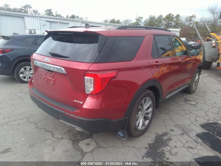 2022 FORD EXPLORER XLT VIN: 1FMSK8DH7NGA45027