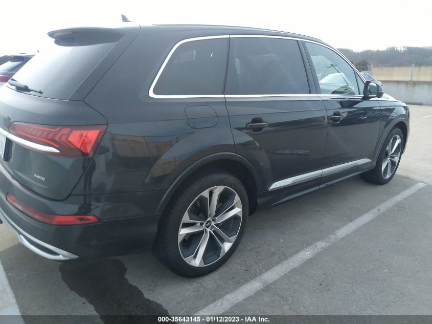 2021 AUDI Q7 PREMIUM PLUS VIN: WA1LXAF77MD041544