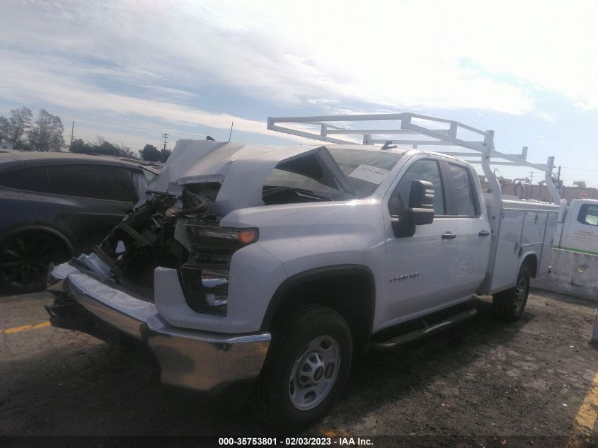 2022 CHEVROLET SILVERADO 2500HD WORK TRUCK VIN: 1GB2WLE77NF232067