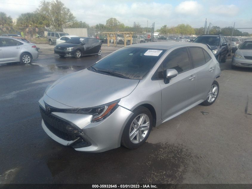 2022 TOYOTA COROLLA HATCHBACK SE VIN: JTNB4MBE2N3189927