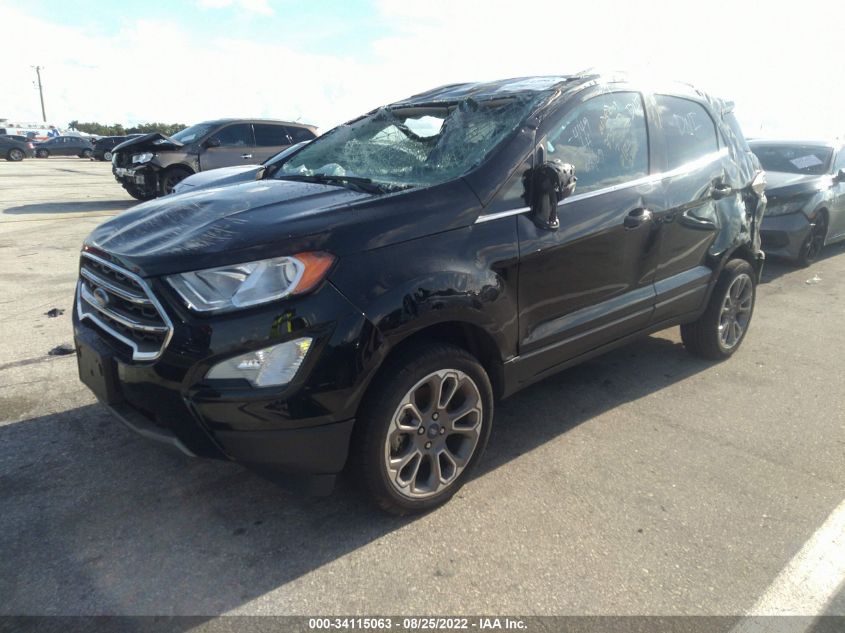 2020 FORD ECOSPORT TITANIUM VIN: MAJ6S3KL2LC343866