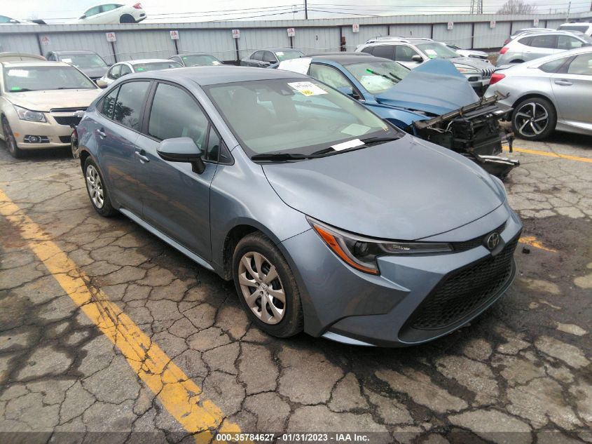 2022 TOYOTA COROLLA LE VIN: 5YFEPMAE0NP376245