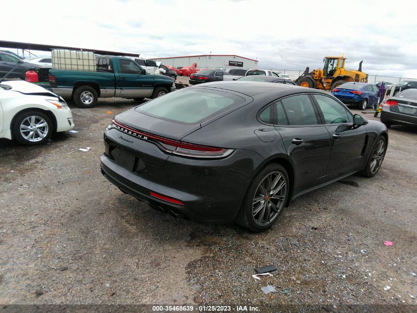 2022 PORSCHE PANAMERA VIN: WP0AJ2A75NL100514