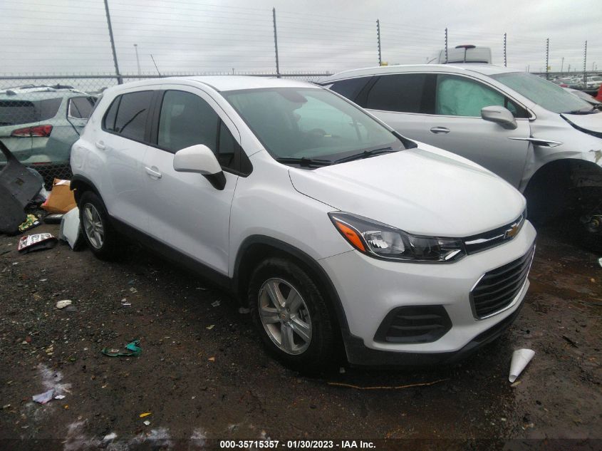 2022 CHEVROLET TRAX LS VIN: KL7CJKSM0NB548482