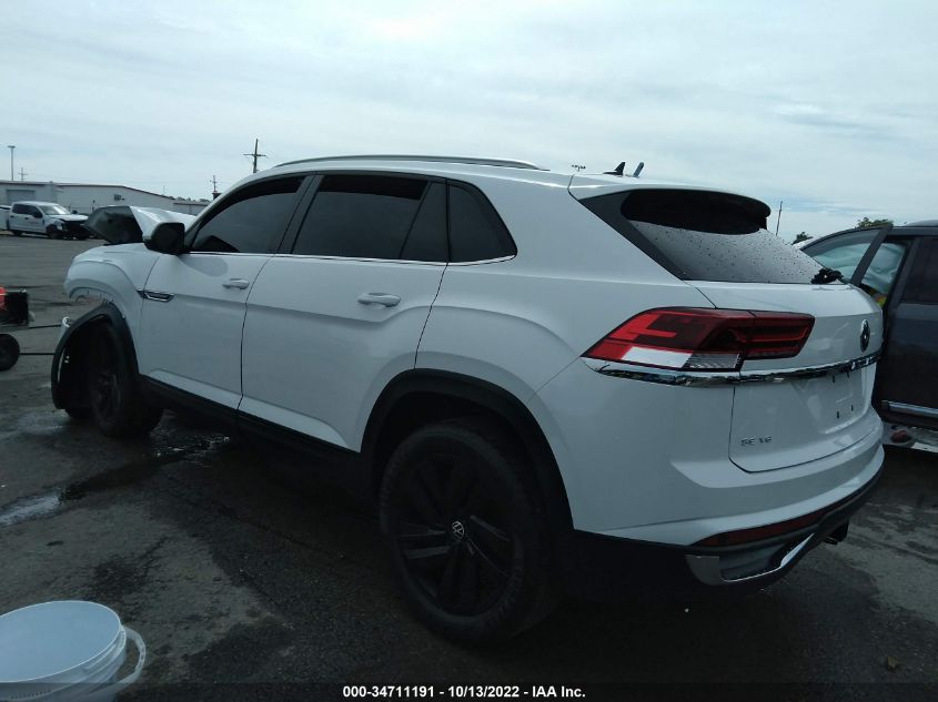 2021 VOLKSWAGEN ATLAS CROSS SPORT 3.6L V6 SE W/TECHNOLOGY VIN: 1V2JE2CA5MC232599