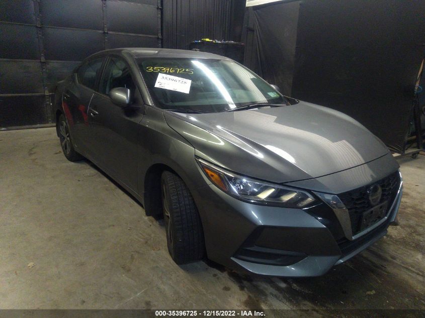 2021 NISSAN SENTRA SV VIN: 3N1AB8CV3MY241215
