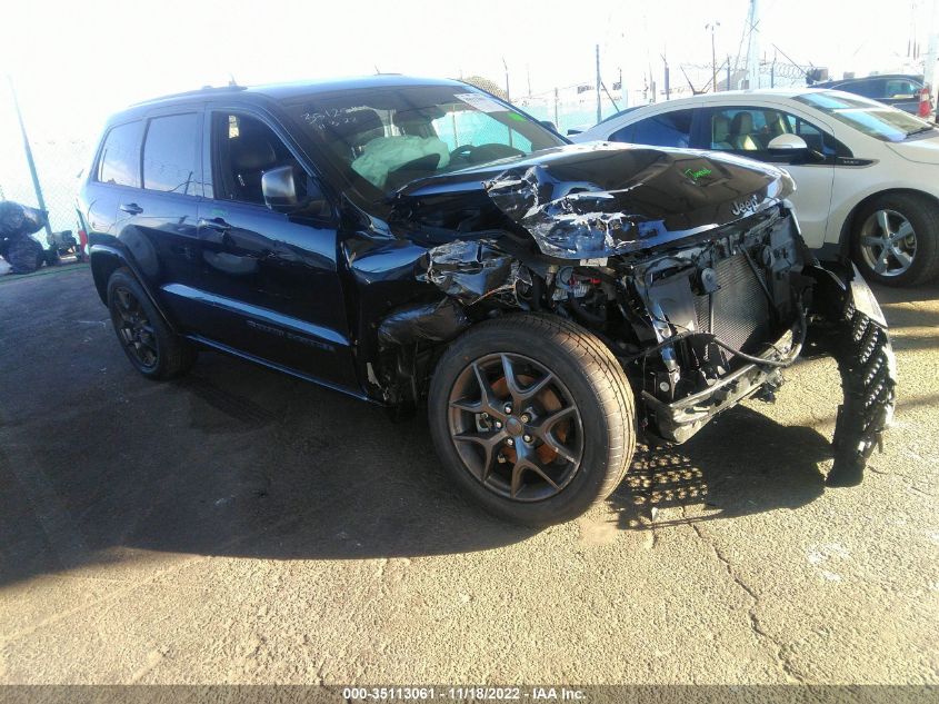 2021 JEEP GRAND CHEROKEE 80TH ANNIVERSARY VIN: 1C4RJFBG7MC699844