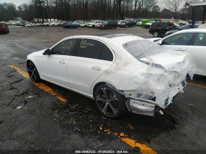 2022 MERCEDES-BENZ C-CLASS C 300 VIN: W1KAF4GB6NR020733