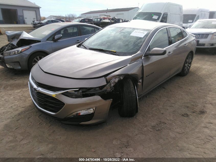 2022 CHEVROLET MALIBU RS VIN: 1G1ZG5ST2NF204867