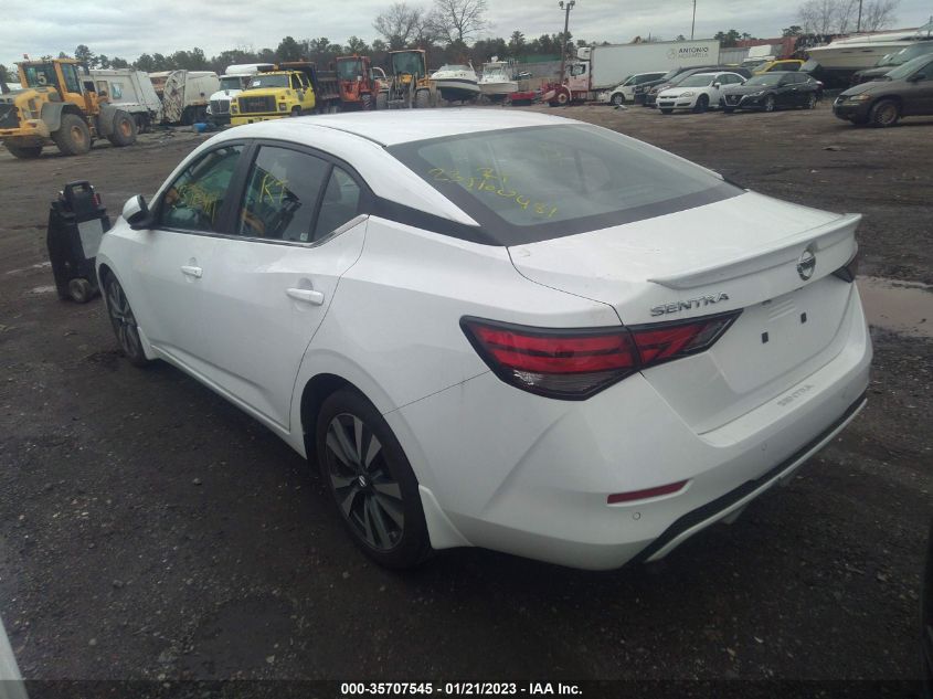2022 NISSAN SENTRA S VIN: 3N1AB8BV4NY238231