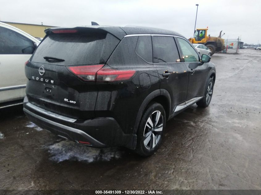 2022 NISSAN ROGUE SL VIN: 5N1BT3CB8NC725040