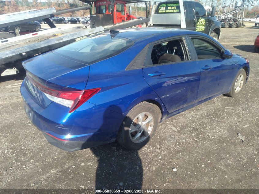 2022 HYUNDAI ELANTRA SE VIN: 5NPLL4AG4NH062423