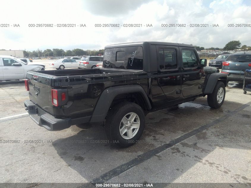 2020 JEEP GLADIATOR SPORT S VIN: 1C6HJTAG5LL186352