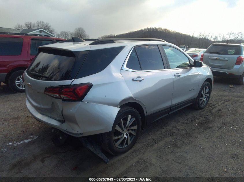 2022 CHEVROLET EQUINOX LT VIN: 3GNAXUEV5NL138971