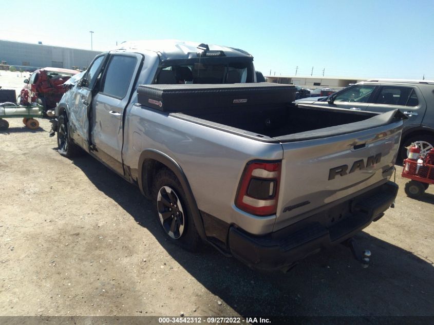 2021 RAM 1500 REBEL VIN: 1C6SRFLT2MN581122
