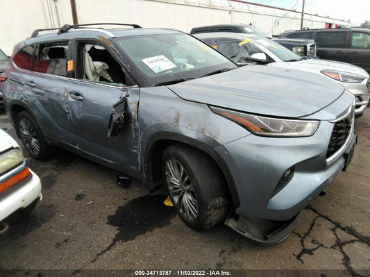 2021 TOYOTA HIGHLANDER HYBRID PLATINUM VIN: 5TDEBRCHXMS018725