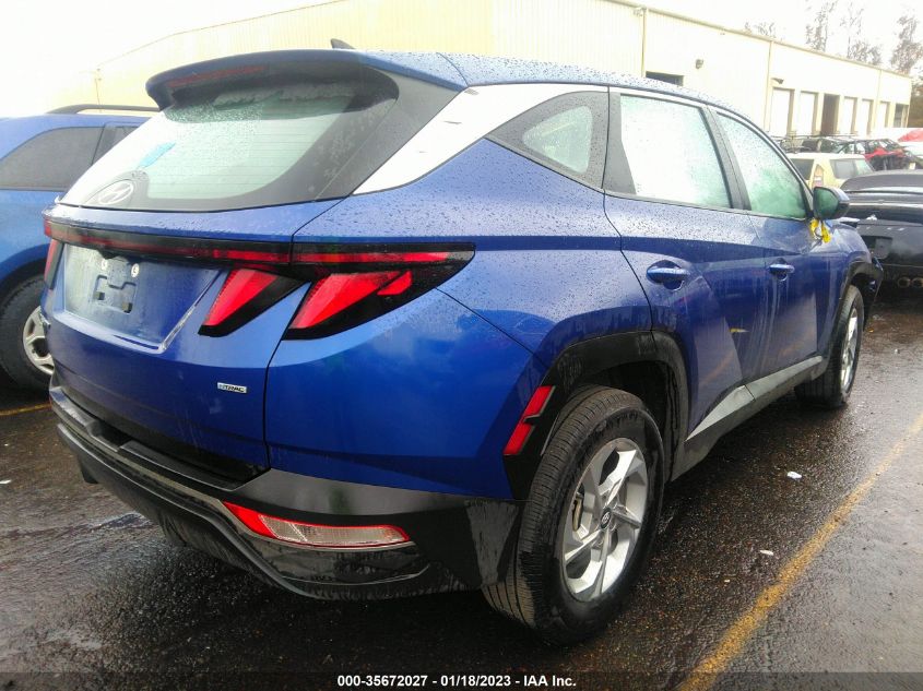 2022 HYUNDAI TUCSON SE VIN: 5NMJACAE4NH095781