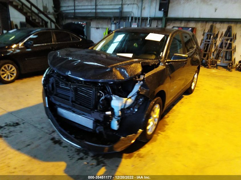 2022 CHEVROLET EQUINOX LT VIN: 2GNAXJEV7N6125982