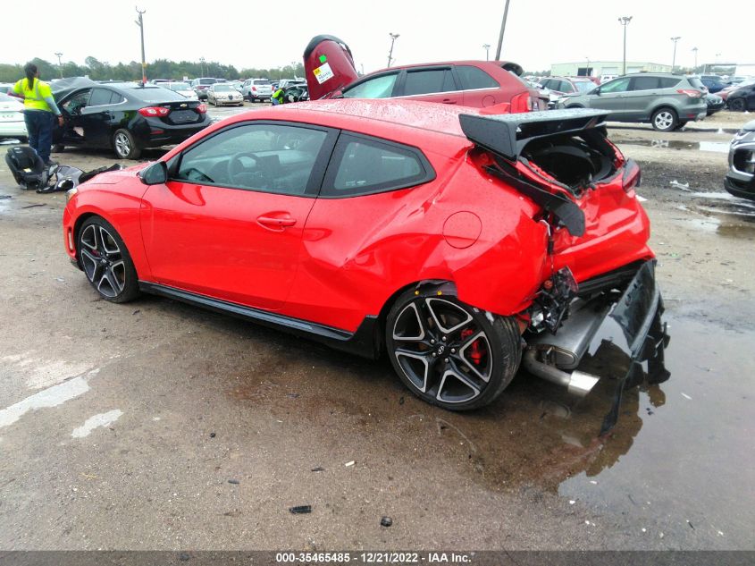 2022 HYUNDAI VELOSTER N VIN: KMHT36AH9NU015104