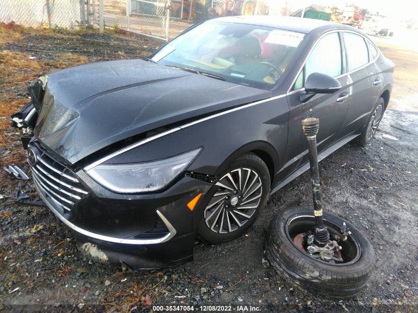 2021 HYUNDAI SONATA HYBRID LIMITED VIN: KMHL54JJ7MA021257