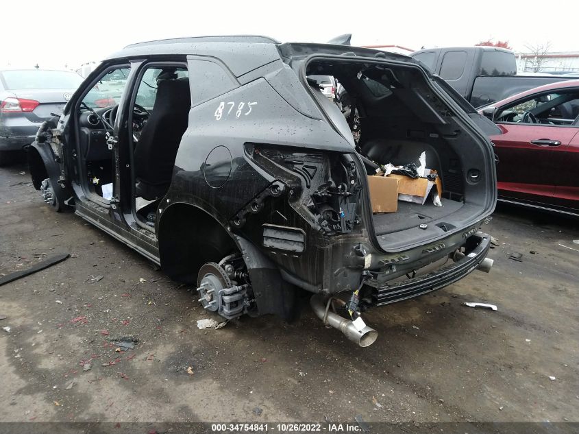 2022 CHEVROLET BLAZER LT VIN: 3GNKBDR45NS138785