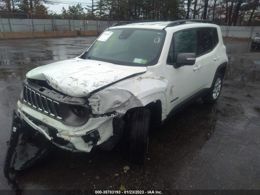 2021 JEEP RENEGADE LIMITED VIN: ZACNJDD13MPM24461