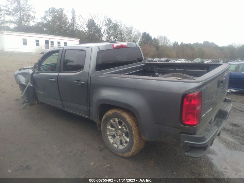 2022 CHEVROLET COLORADO 2WD LT VIN: 1GCGSCEN0N1217709
