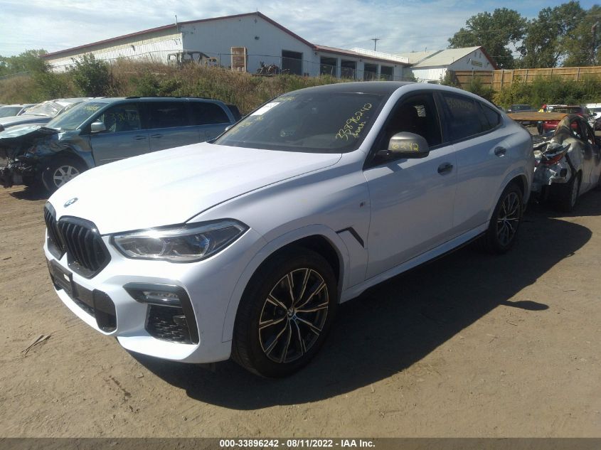 2021 BMW X6 M50I VIN: 5UXCY8C07M9D74124