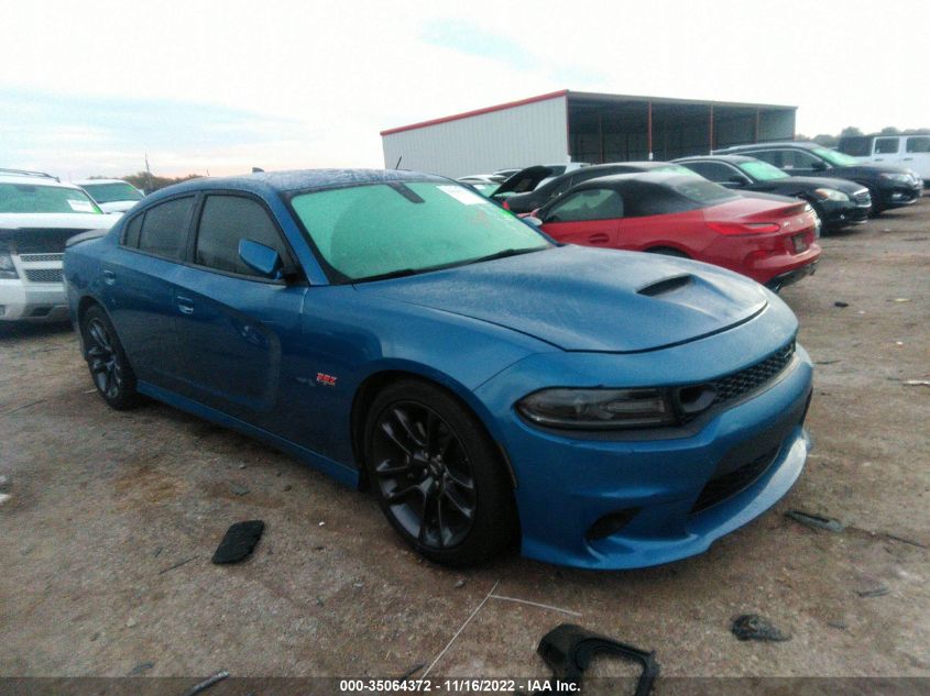 2020 DODGE CHARGER SCAT PACK VIN: 2C3CDXGJ8LH153710