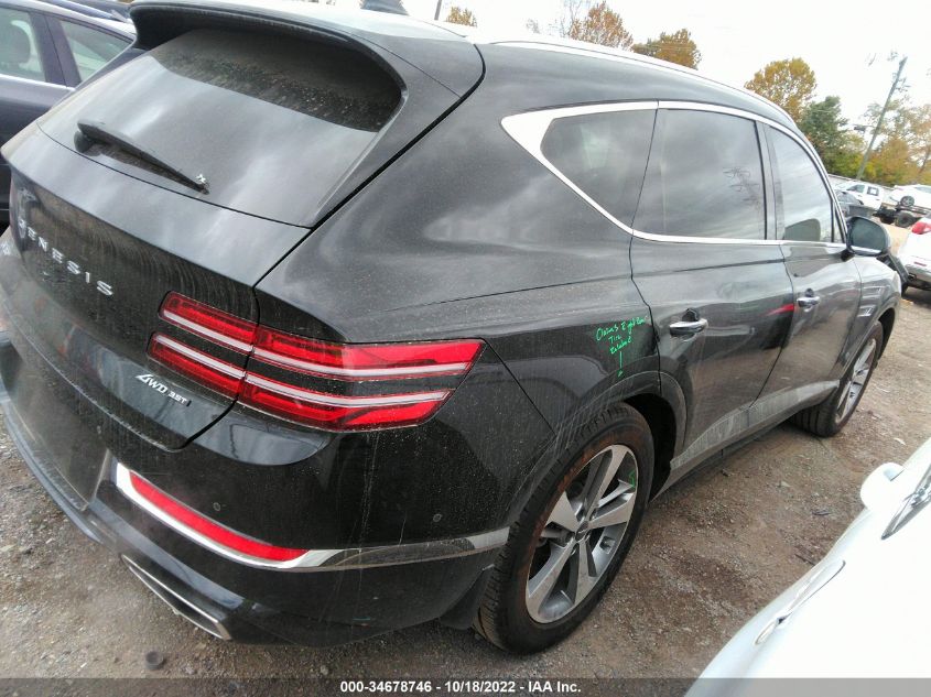 2021 GENESIS GV80 VIN: KMUHCESC8MU049103