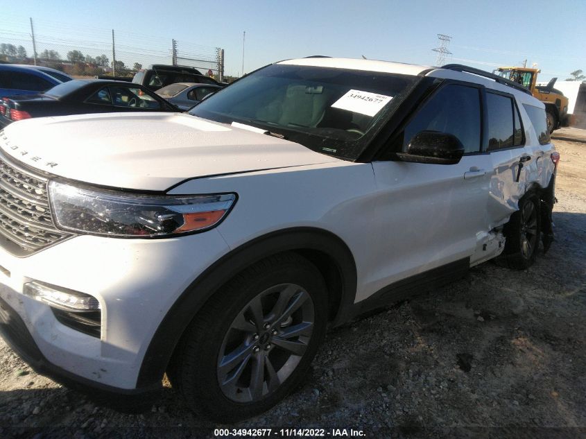 2022 FORD EXPLORER XLT VIN: 1FMSK7DH1NGA70659