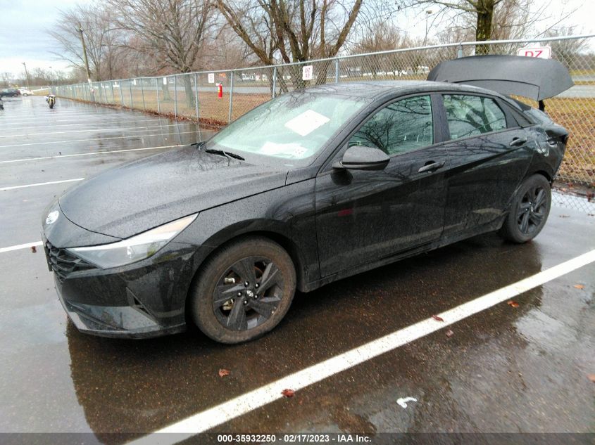 2022 HYUNDAI ELANTRA SEL VIN: 5NPLM4AG1NH073571