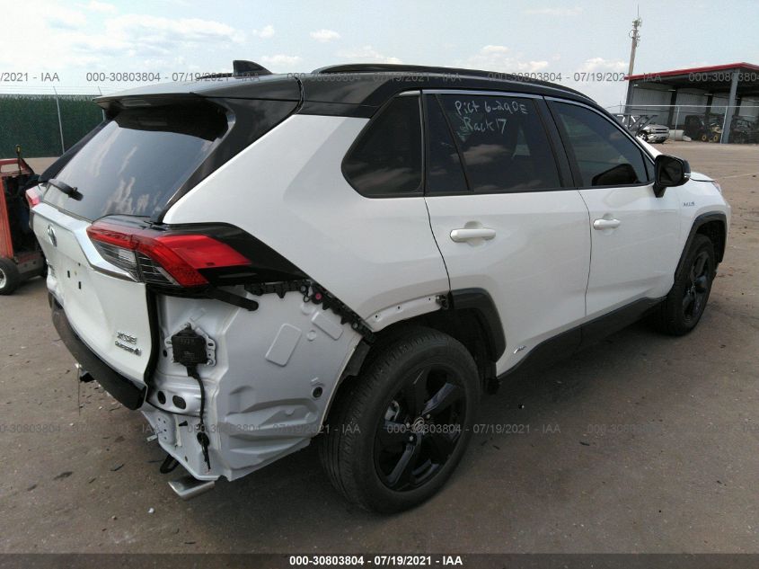 2020 TOYOTA RAV4 HYBRID XSE VIN: JTMEWRFV2LJ032393