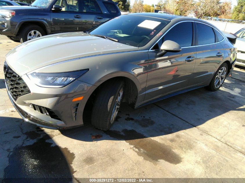 2022 HYUNDAI SONATA SEL VIN: KMHL14JA9NA245661