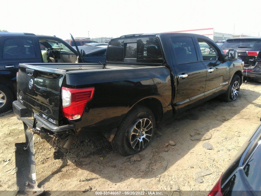 2021 NISSAN TITAN SV VIN: 1N6AA1EDXMN525169