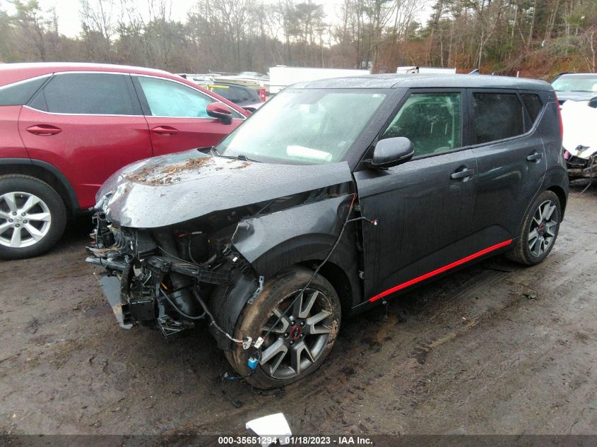 2022 KIA SOUL TURBO VIN: KNDJ53AF5N7805372