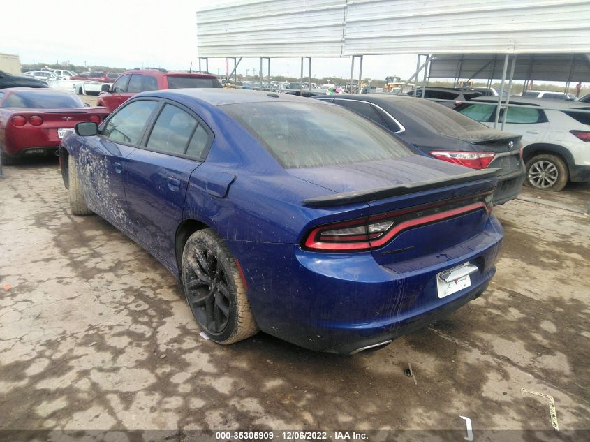 2021 DODGE CHARGER SXT VIN: 2C3CDXBG3MH576935