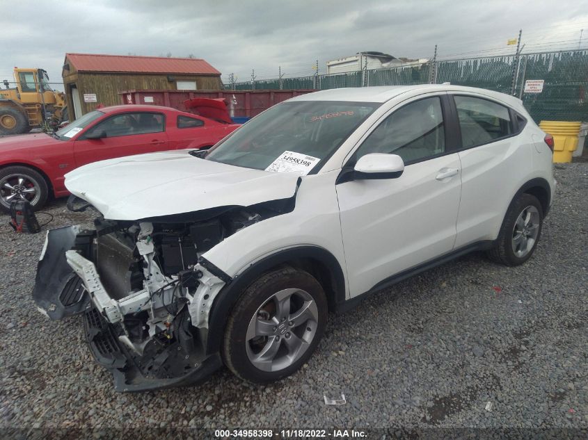 2022 HONDA HR-V LX VIN: 3CZRU6H30NM711676
