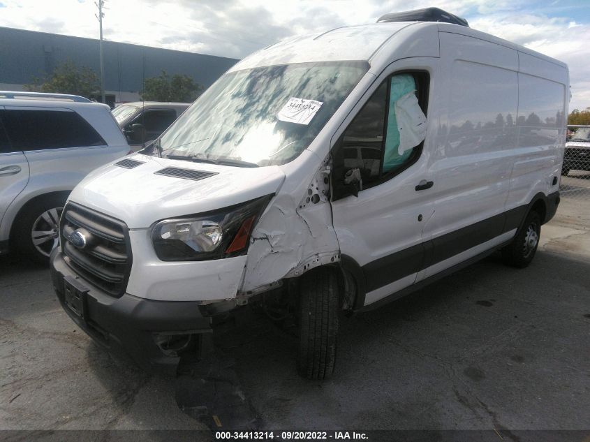 2020 FORD TRANSIT CARGO VAN VIN: 1FTBR2C80LKA31186