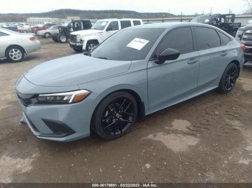 2023 HONDA CIVIC SEDAN SPORT VIN: 2HGFE2F5XPH518957
