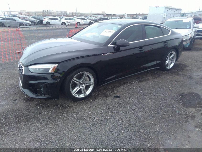 2022 AUDI A5 SPORTBACK S LINE PREMIUM PLUS VIN: WAUFACF51NA019053