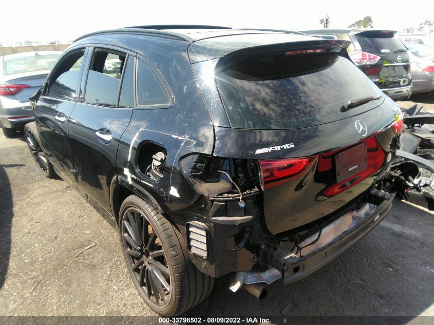 2021 MERCEDES-BENZ GLA AMG GLA 35 VIN: W1N4N5BB2MJ233160