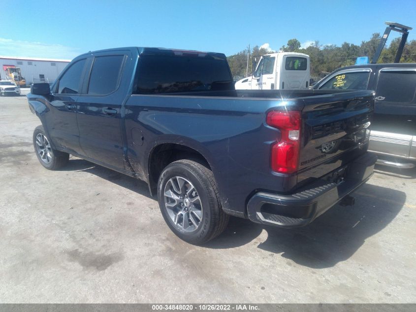 2021 CHEVROLET SILVERADO 1500 RST VIN: 3GCPWDET6MG234314