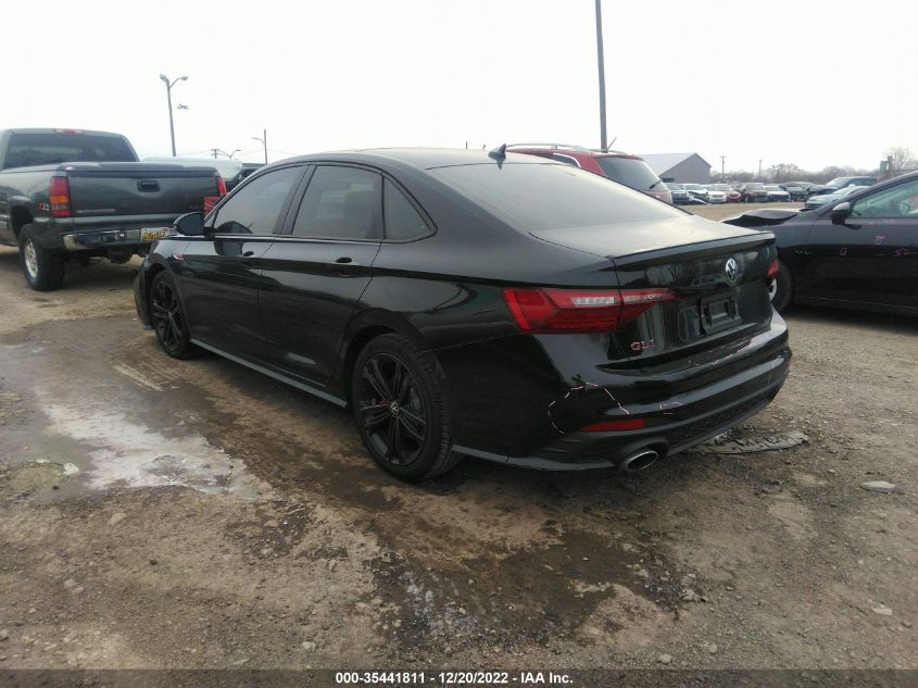 2022 VOLKSWAGEN JETTA GLI AUTOBAHN VIN: 3VW2T7BU3NM006448