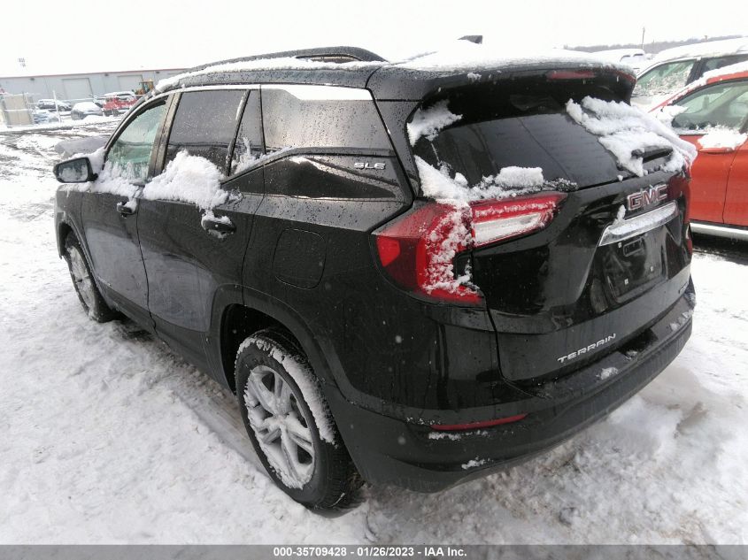 2022 GMC TERRAIN SLE VIN: 3GKALTEV4NL252849