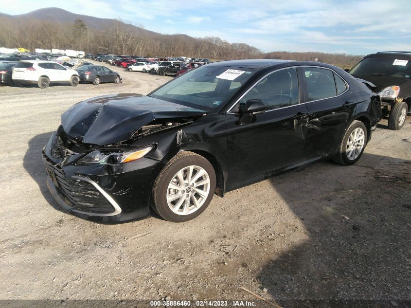2022 TOYOTA CAMRY LE VIN: 4T1C11AK6NU705526