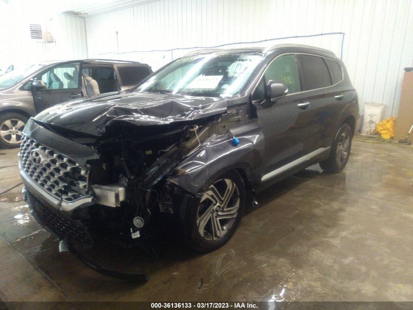 2022 HYUNDAI SANTA FE SEL VIN: 5NMS3DAJ3NH438887